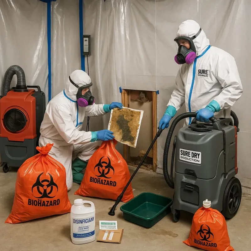 Contaminated Water Handling Protocols process in Harrisville, RI