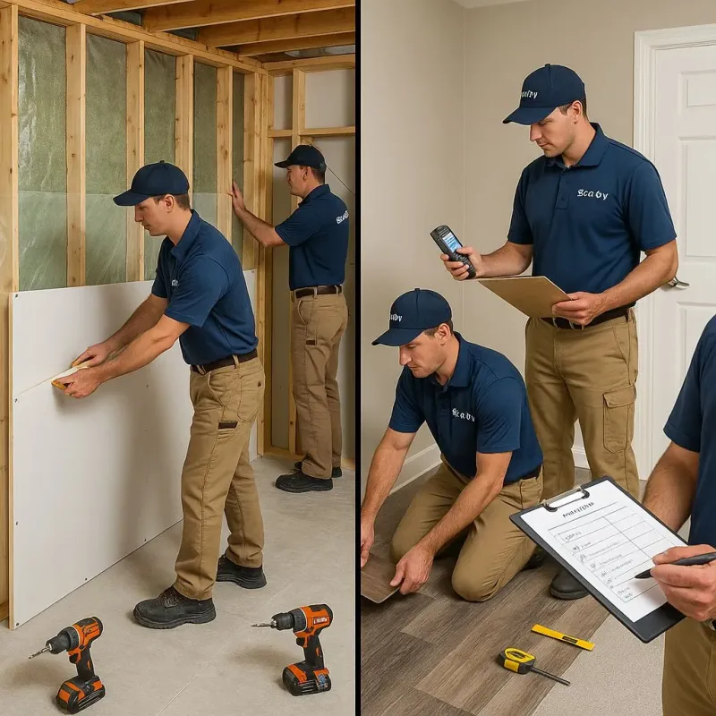 Repairs and Reconstruction process in Harrisville, RI