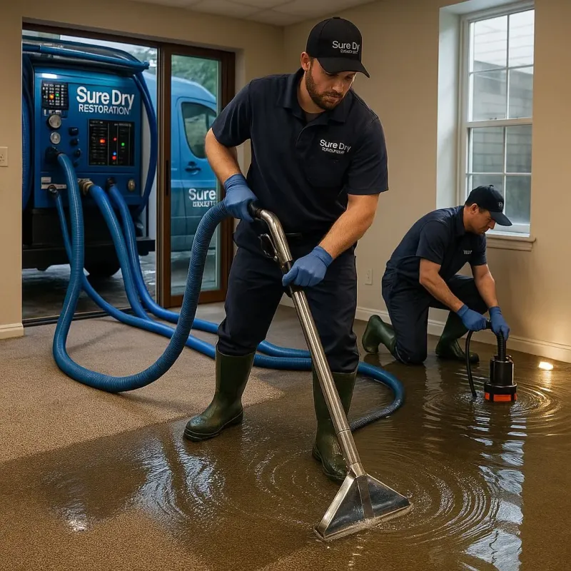 Water Extraction and Removal process in Harrisville, RI